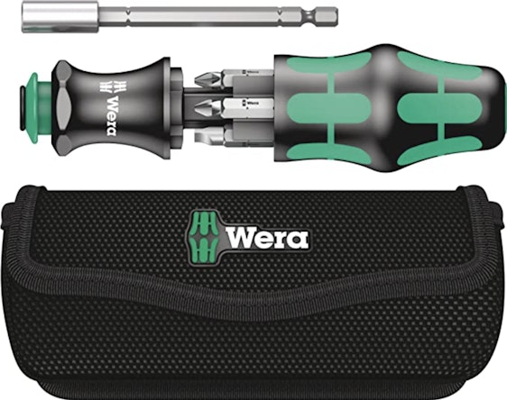 Wera Kraftform Kompakt 28 für 27€ - Multi-Bit-Schraubendreher mit Tasche (Prime)