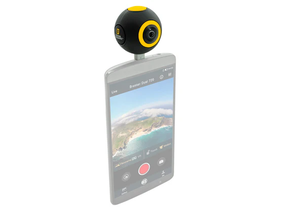 National Geographic Action-Cam für 36€ - Smartphone 360º-Kamera