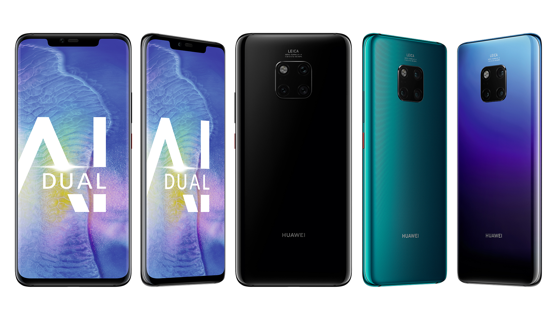 Neue Huawei Mate 20-Serie vorgestellt – Mit Doppel-KI und Triple-Kamera an die Smartphone-Spitze?