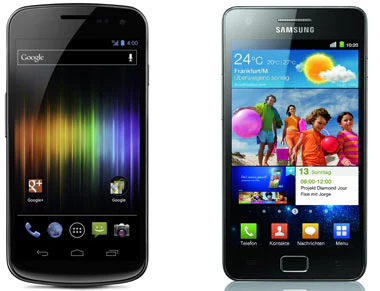 Samsung Galaxy S2 für 347€ (WHD) / Galaxy Nexus für 390€