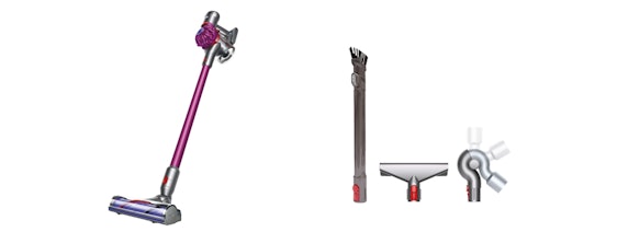 Dyson V7 Motorhead + Dyson Komplettpflegeset für 249€ - kabelloser Akku-Handstaubsauger