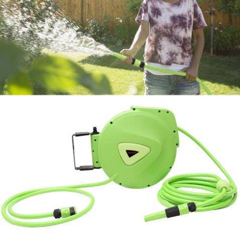 BMOT 10m Schlauchaufroller Automatik mit Kupplung 