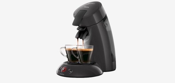 Philips Senseo ECO HD6552 für 46€ - Kaffeepadmaschine, Crema Plus, Eco-Modus