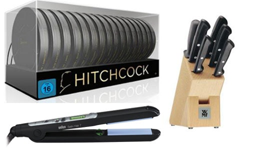 Amazon Adventskalender Tag 13 - zB Hitchcock Collection (Blu Ray)