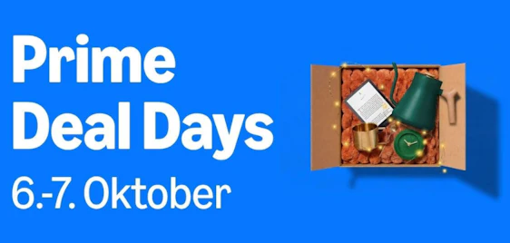 Bald geht's los! 🥳📦 2. Amazon Prime Day 2026 – Prime Deal Days vom 6. bis 7. Oktober