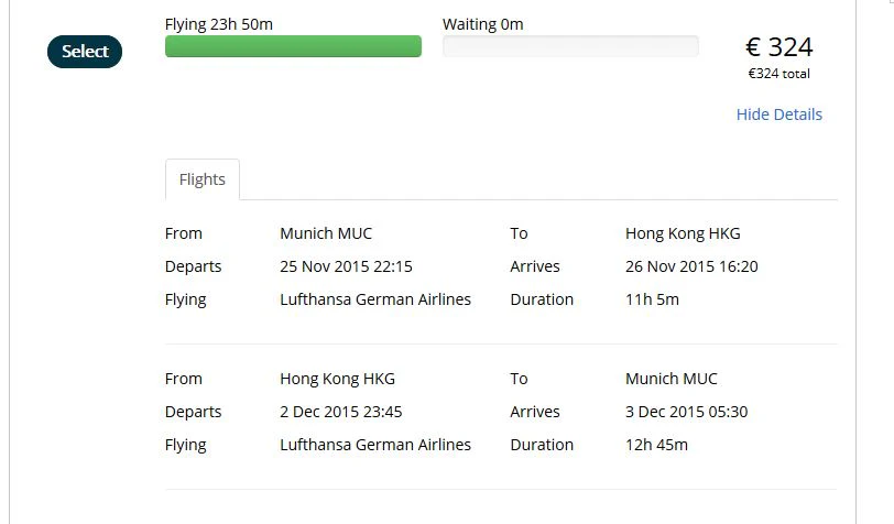 Screenshot Muechen hong kong