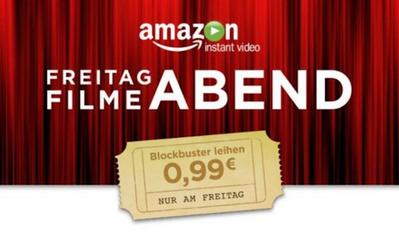 Amazon Filmeabend – 12 verschiedene Filme für je 0,99€ ausleihen