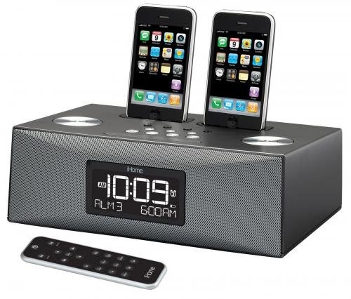 SDI iHome iP88: Dual-Dock Radiowecker für iPhone und iPod für 30,- EUR inkl. Versand