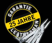 leatherman 25 jahre garantie