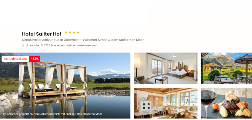 Hotel Saliter Hof für 89€ pro Person 🏔️ – Alpenpanorama, Wellness &amp; Kulinarik in Saalfelden ✨