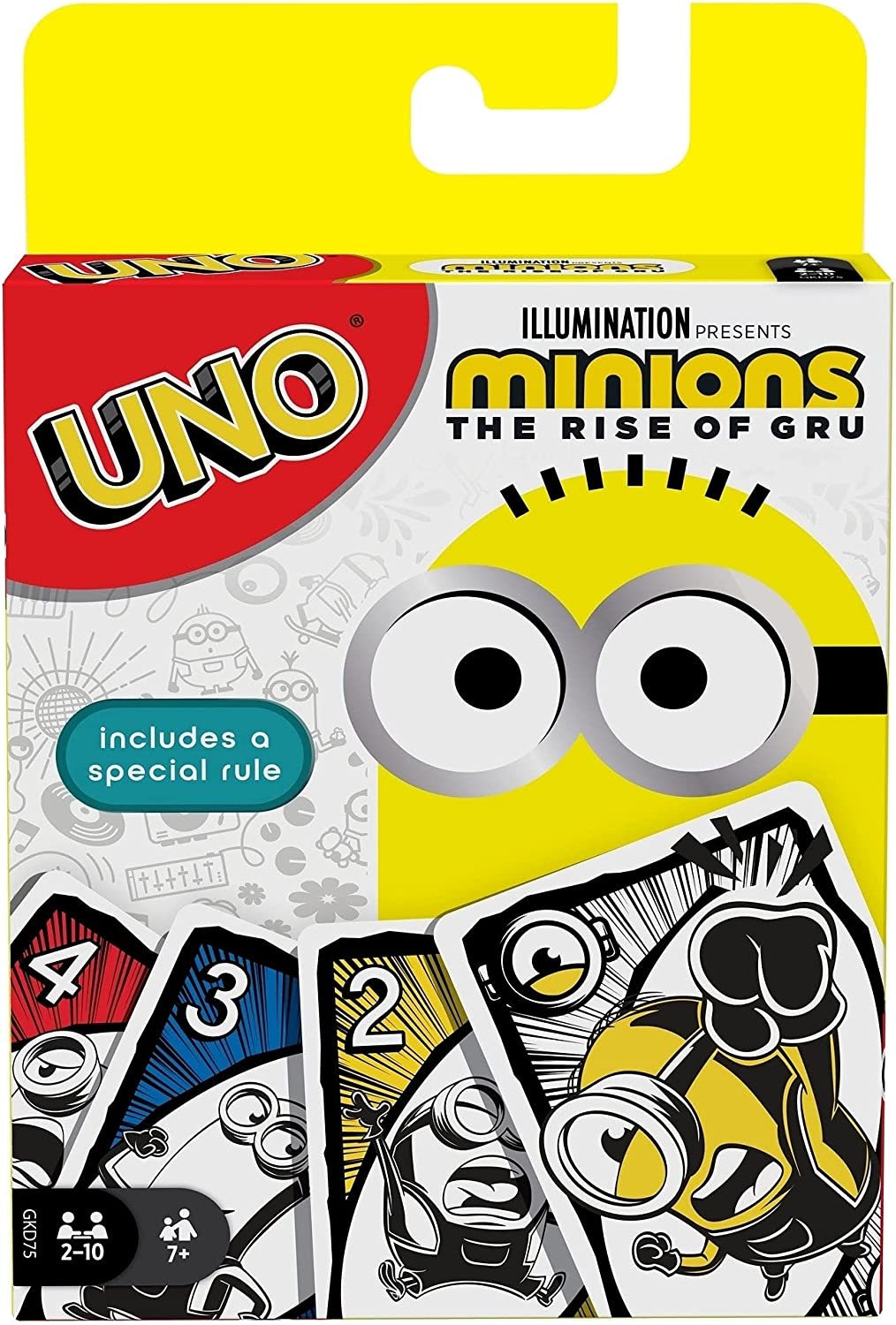 Bestpreis! Mattel Games Uno Edition Minions für 6€ - zum Minions Film: The Rise of Gru von Illumination