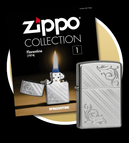 Zippo Feuerzeug für 7,99 euros ab Mittwoch überall im Zeitschriftenhandel
