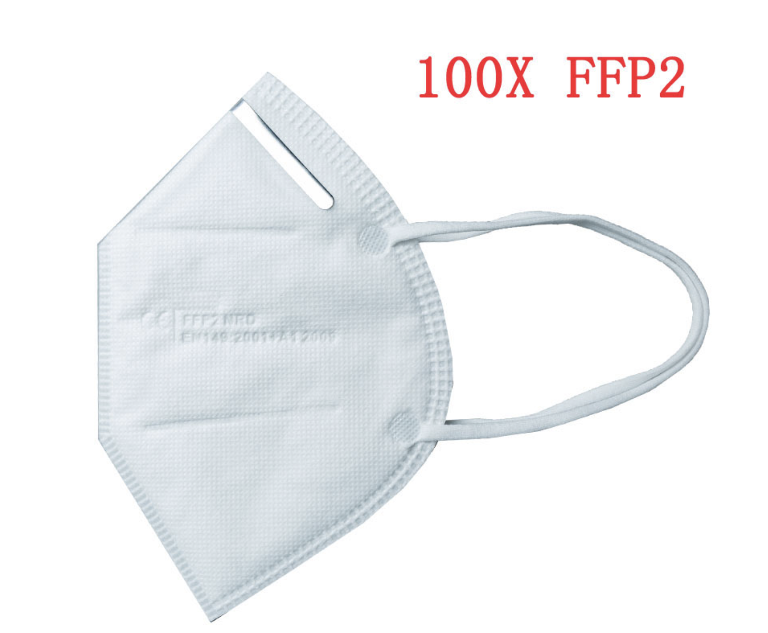 100x FFP2 Atemschutzmasken Mundschutz Maske Schutzmaske Gesichtsmaske Masken EN149:2001