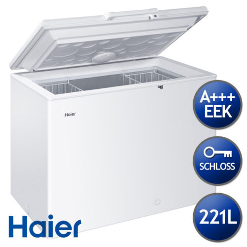 Haier Gefriertruhe HCE221T für 251,10 EUR inkl. Lieferung