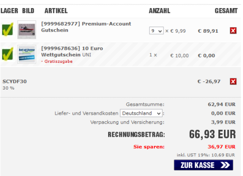 Rabatt auf Spotify Premium bei SC24.com - z.B. 9 Monate für 67€ statt 90€