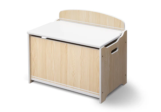 Spielzeugtruhe (Natural/Weiß) für 24,62 EUR