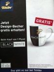 Tchibo Black 'N White Tasse kostenlos, beim Kauf von 500g Black 'n White Kaffee für 5€