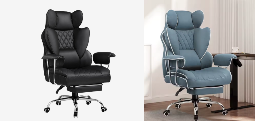 GTPLAYER Gaming Stuhl für 92€ - ergonomische Rückenlehne, Taschenfederkern, 360° drehbar