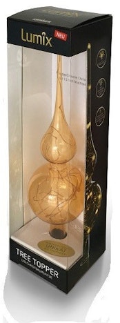 Krinner Lumix Tree Topper Bernstein (76031) im Angebot: Nur 15,00€ statt 22,45€