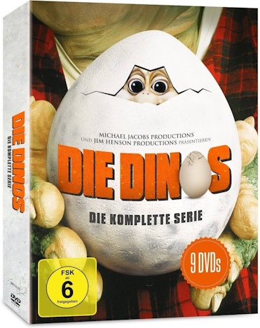 "Die Dinos" für 15€ – die komplette Serie auf 9 DVDs