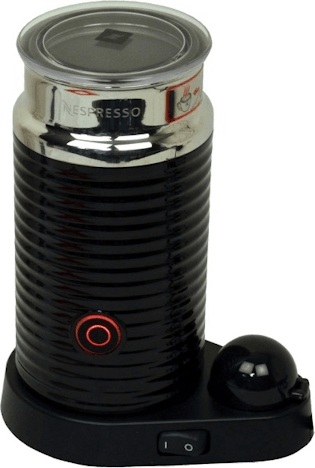 Nespresso Aeroccino 3 für - elektrischer Milchaufschäumer mit 120ml Aufschäummenge