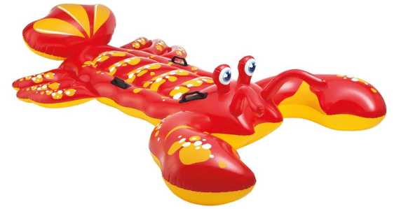Intex Reittier Hummer für 7,99€ - aufblasbare Schwimmhilfe mit 213 x 137cm