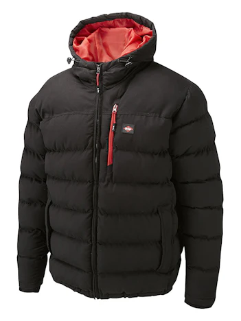 Lee Cooper Workwear Padded Jacket, XXL, schwarz, LCJKT433