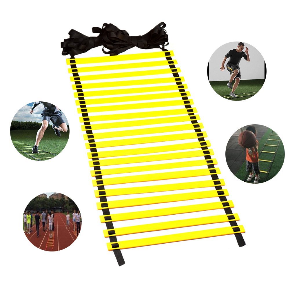 Sports Trainingsleiter Fußball Koordinationsleiter Geschwindigkeit Speed Leiter Agility Ladder, Nun 9,99€