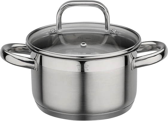 GSW Fleischtopf Fogo Ø 16cm edelstahlfarben für 19,56€