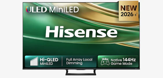 Heimkino im XXL-Format! 📺 Hisense 85E8S 85″ 4K ULED Fernseher mit 144Hz für 999€ 🍿