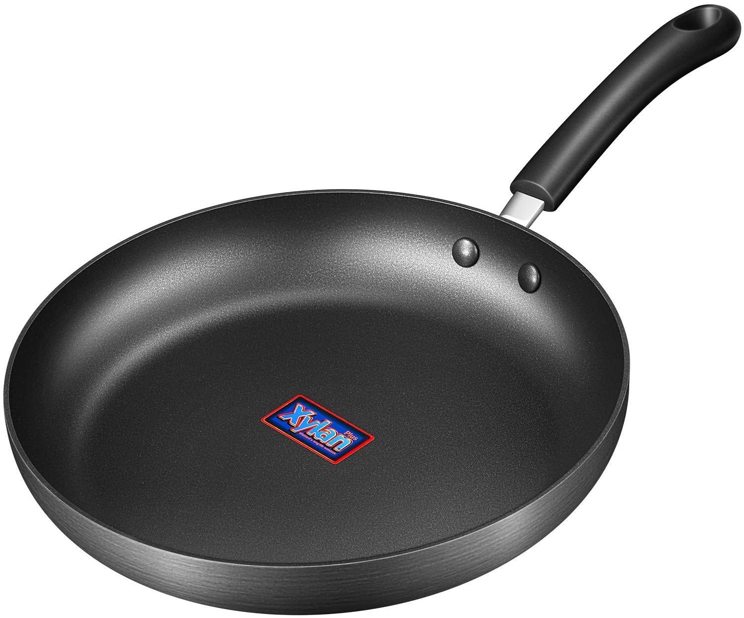 Pfanne, 28 cm， induktionsgeeignet, antihaftversiegelt, schwarz Beschichtet