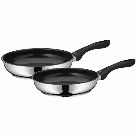 WMF Sicilia Pfannenset 2-teilig, Bratpfanne 24, 28 cm, Keramikbeschichtung