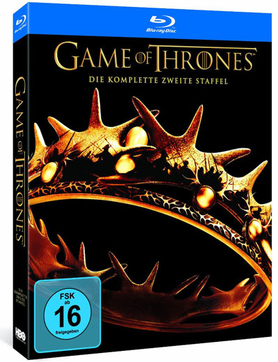 Game of Thrones - zweite Staffel [Blu-ray] für 29€