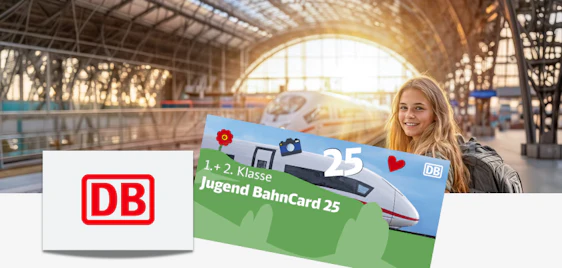 Gratis 🚄 Jugend BahnCard 25