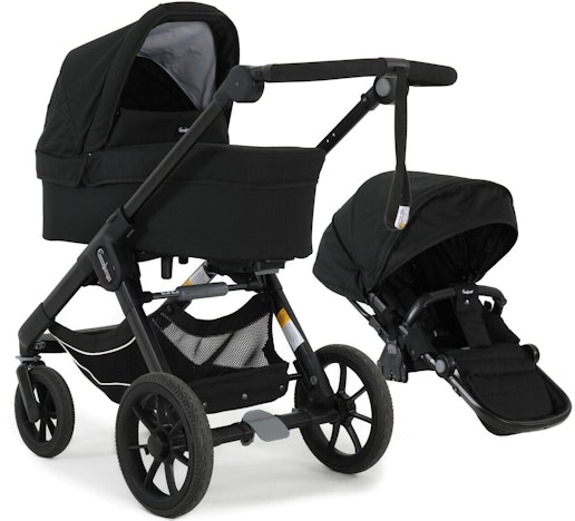 Nur noch heute! 👀 Emmaljunga NXT90 Classic für 580€ - verstellbarer Kinderwagen (2022) mit Sportsitz und Babywanne, Schwarz