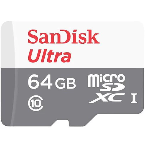 SanDisk Ultra 64GB Micro SD Card (SDXC) UHS-I - 48MB/s für 16,45 EUR inkl. Versand