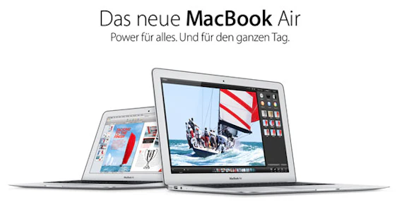 MacTrade Gutschein: 75€ Rabatt auf die neuen MacBook Air Modelle - z. B. Apple MacBook Air 13" Palo Alto Lautsprecher für 1014€