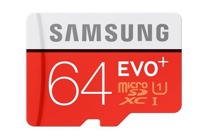 Samsung microSDHC Speicherkarte EVO+ 64 GB mit SD Adapter