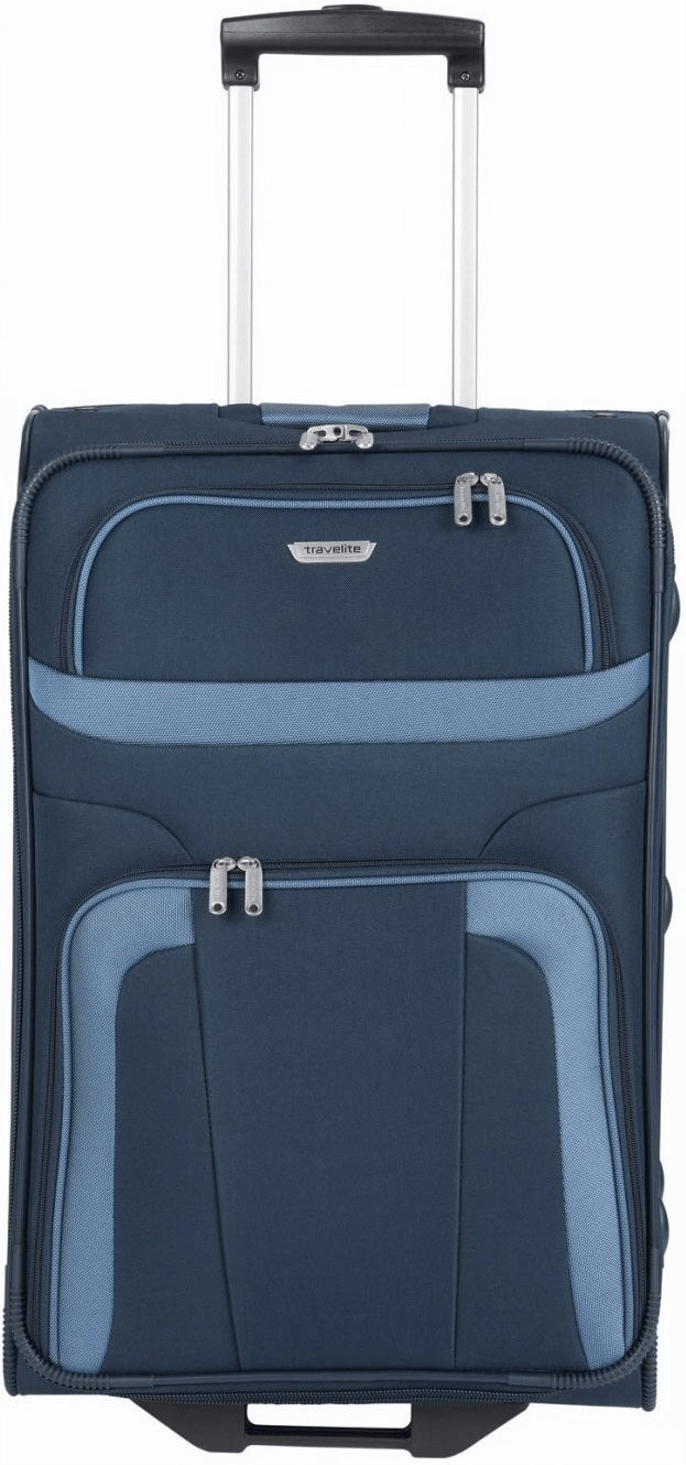 Travelite Orlando Trolley 63 cm blau mit 54% Nachlass