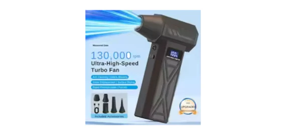 130.000 U/min Turbo-Lüfter NUR 19€ - Kompaktes Power-Luftgebläse für Auto, Haushalt & Outdoor 🚗💨