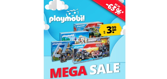 SportSpar: Playmobil Mega Sale bereits ab 3,24€ - z.B.: Feuerwehreinsatz mit Löschbuggy für 28€