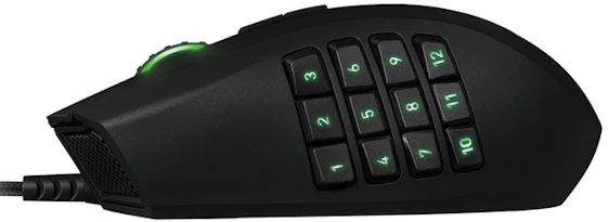 Razer Naga Gaming Maus mit 12 frei belegbaren Tasten für 40€ - refurbished