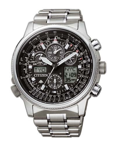 Citizen Herren-Armbanduhr Promaster Skyhawk Flieger Chronograph Quarz JY8020-52E für nur 499,- EUR inkl. Versand