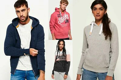 Superdry für Männer und Frauen Kapuzenpullis Versch. Modelle und Farben