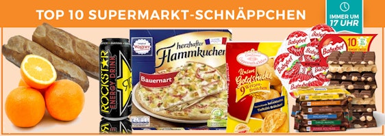 Top 10 Supermarkt Schnäppchen der KW 49 - z. B. 250g Baguette für 0,34€ 🥖