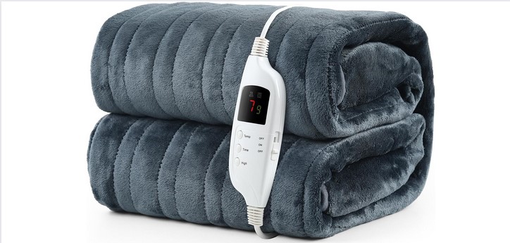 Evajoy Heizdecke für 30€ - 7 Heizstufen, mit Abschaltautomatik,180x130cm (Prime)