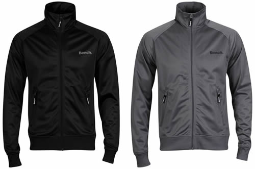 Bench Jacke Headway Tracktop in Schwarz oder Dunkelgrau für 23€