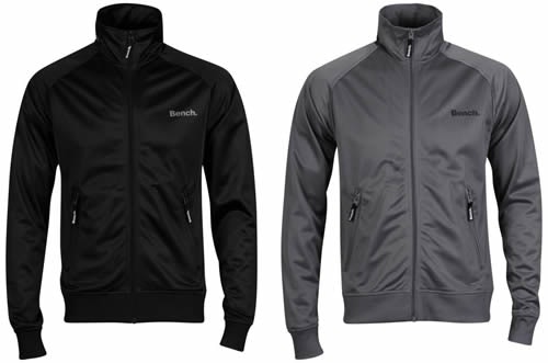 Bench Jacke Headway Tracktop in Schwarz oder Dunkelgrau für 23€