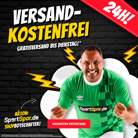 Keine Versandkosten bei Sportspar! Nur Heute !