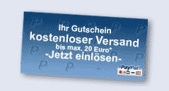Paypal Gutschein für kostenlosen Versand